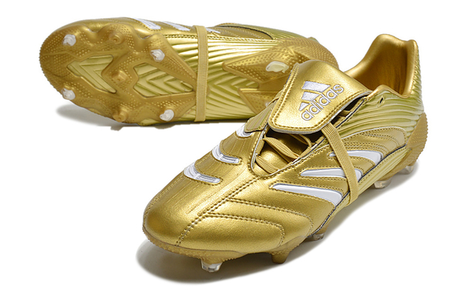 Nova chuteira da adidas dourada cheap