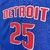 REGATA NBA SWINGMAN DETROIT PISTONS-NIKE-MASCULINA-Nº 1 IVERSON (cópia) (cópia) en internet