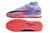 Chuteira Society Nike Air Zoom Mercurial 9 Elite TF-Azul/Rosa