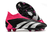 Chuteira Adidas Predator Accuracy + FG Boots-Preto/Rosa