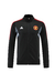 CONJUNTO JAQUETA MANCHESTER UNITED 22/23 -ADIDAS-PRETO-MASCULINA na internet