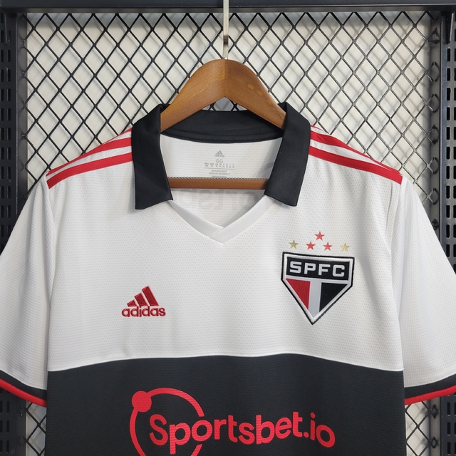 Camisa São Paulo I 21/22 s/n° Torcedor Adidas Masculina - Branco+