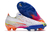 Chuteira Adidas adidas Predator Edge.1 FG Branco/Azul/Laranja