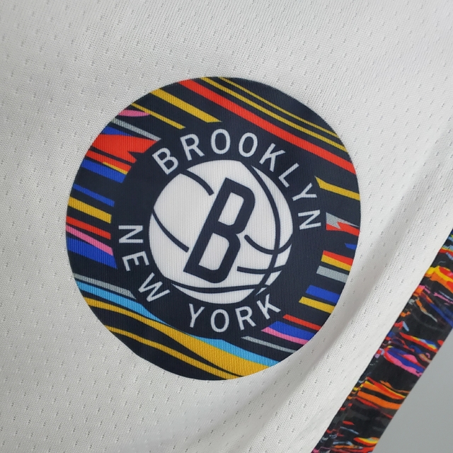 SHORT BASQUETE NBA BROOKLYN NETS NIKE MASCULINA