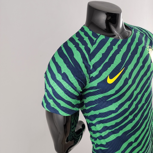 CAMISA SELEÇÃO BRASIL PRÉ JOGO 2022 JOGADOR NIKE-MASCULINA