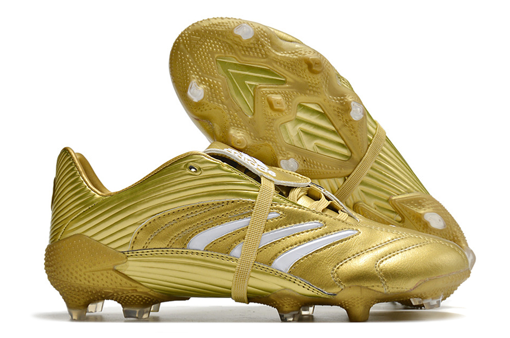 Nova chuteira da adidas dourada hotsell