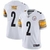 CAMISA FUTEBOL AMERICANO NFL PTTSBURGH STEELERS -BRANCA-(22-HARRIS)-(2-VICK) en internet