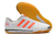 Chuteira Futsal Adidas Top Sala IC-Branco/Vermelho