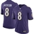 CAMISA FUTEBOL AMERICANO NFL BALTIMORE RAVENS-MASCULINA-Nº8 JACKSON - comprar online