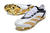 Chuteira Adidas Predator Accuracy Paul Pogba.1 FG-Branco/Dourado - Loja de Artigos Esportivos |São Jorge Sports Multimarcas