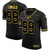 CAMISA FUTEBOL AMERICANO NFL LOS ANGELES RAMS DONALD 99 - SALUTE TO SERVICE - PRETO/OURO