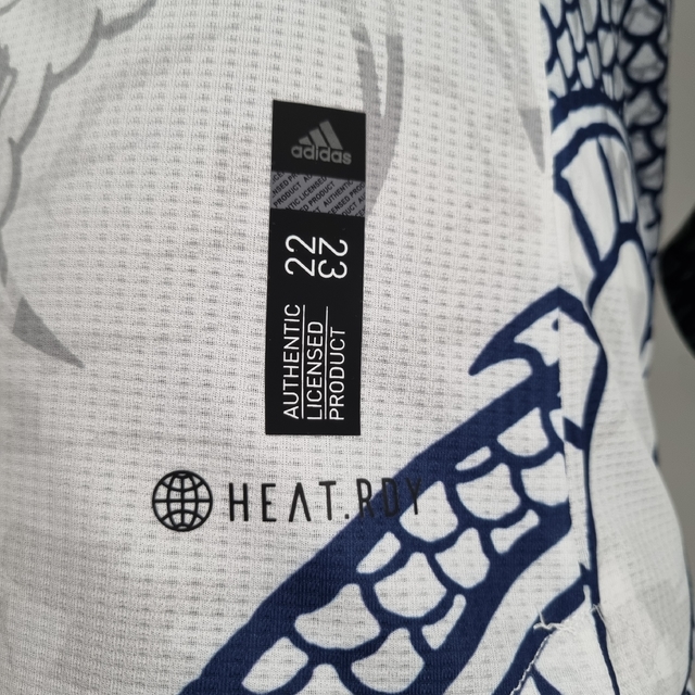 CAMISA REAL MADRID DRAGON 22 23 JOGADOR ADIDAS MASCULINA