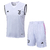 CONJUNTO JUVENTUS TREINO CAMISA SEM MANGA BRANCO E SHORT BRANCO 23/24