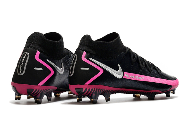 Chuteira Nike Phantom GT Dynamic Fit Elite FG-Preto/Rosa