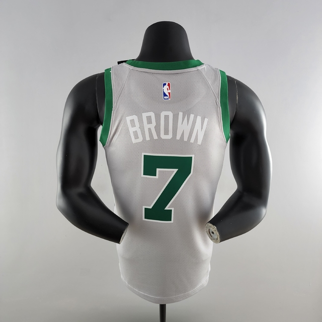 Camisa NBA Regata Boston Celtics 2023 Branca Nike Jogador