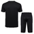 CONJUNTO PARIS SAINT- GERMAIN JORDAN TREINO CAMISA PRETO E CALÇA CAPRI PRETO 23/24 - comprar online