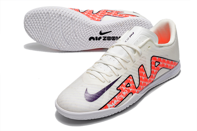 Chuteira Futsal Nike Air Zoom Mercurial Vapor 15 Academy IC Branca