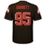 CAMISA FUTEBOL AMERICANO NFL CLEVELAND BROWNS-PRETO-(95-GARRETT) - comprar online