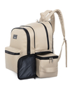 Mochila maternal con lunchera termica Alfonso beige