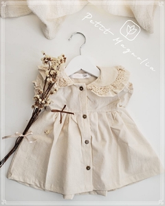 Vestido Magnolia manga corta - Petit Magnolia bebés