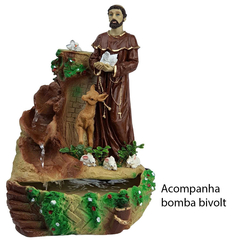 Fonte De Água Decorativa São Francisco 01056 - loja online