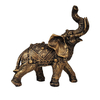 Elefante Indiano Da Sorte Grande Dourado 14002