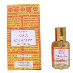 Óleo Perfumado Nag Champa Goloka Energia da Meditação - comprar online