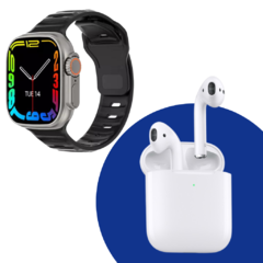 COMBO - AirPods + SmartWatch DT8 Ultra TWS