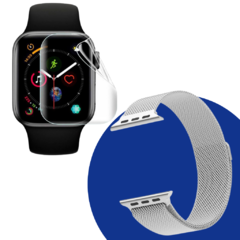COMBO - Malla Metálica Imantada + Vidrio Protector (42/44mm) - comprar online