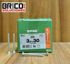 Spax Madera 3.5x30mm cuerda completa T20 200pz