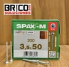 Spax-M para MDF 3.5x50mm T15 200pz