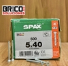 Spax Madera 5x40mm Cuerda completa T20. 500pz