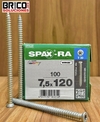 Spax Ra para concreto 7.5x120mm T30 100pz