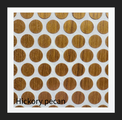 Tapas Adhesivas para ocultar tornillos. Mca. Fastcap Color: Hickory Pecan.