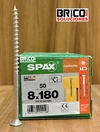 Spax para VIGAS de madera 8x180mm T40 50pz