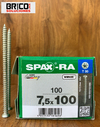 Spax Ra 7.5x100mm T30 100pz