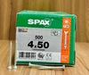 Spax Madera 4x50mm Cuerda completa T20 500 pz