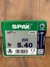 Spax Madera 5x40mm Cuerda completa T20 200pz