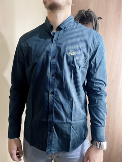 Camisa Azulego - xadrez - loja online