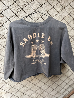 Cropped Saddle Up - Campesina Equestrian | Moda Country