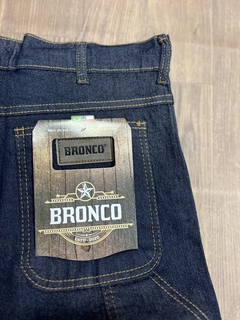 Calça masculina carpinteira escura - Bronco na internet