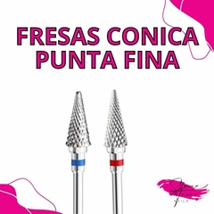 FRESA CONICA PUNTA FINA DE CARBURO