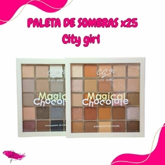 PALETA DE SOMBRAS X25 CITY GIRL