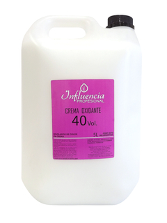 Crema oxidante 40 vol INFLUENCIA profesional x 5 litros