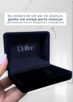 Aliança de Namoro em Prata 3mm Petit + Anel de Brinde - loja online