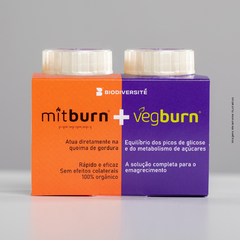 Kit (VegBurn 150mg + MitBurn 50mg) - 30 cap cada - comprar online