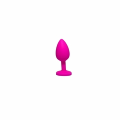 PLUG ANAL PINK EM SILICONE P - comprar online