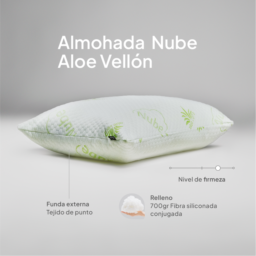 Almohada Nube Aloe Vellon
