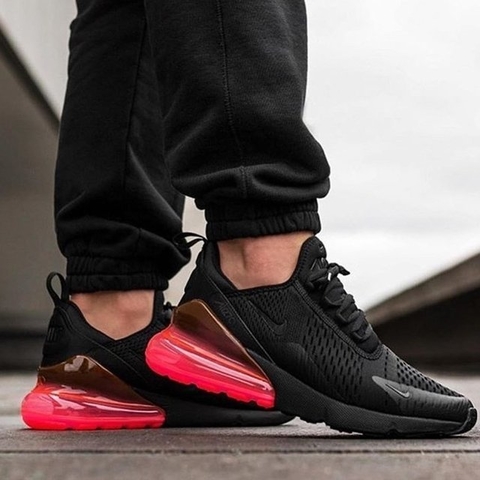 Nike air max 270 preto com vermelho online