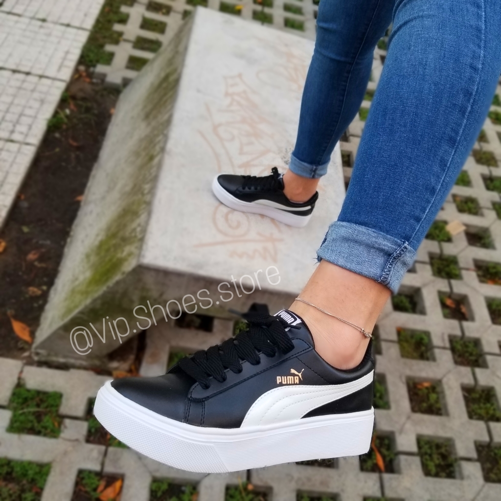 Puma Plataforma Negras Comprar en Vip Shoes